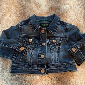 Baby Girl Jean Jacket - EUC
